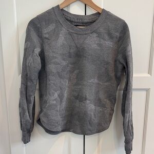 Abercrombie & Fitch Gray Camo Sweatshirt